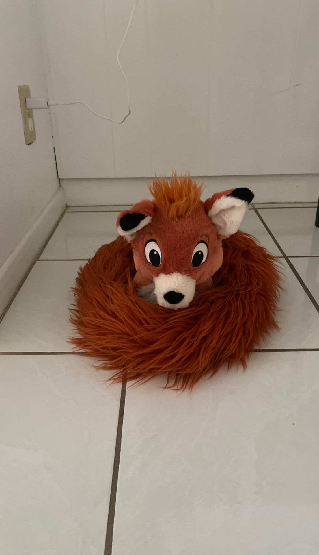 Fox plushy with long tail