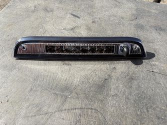 07-17 JEEP PATRIOT CHROME CLEAR LED 3RD BRAKE LIGHT