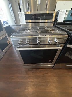 KitchenAid® 30" Stainless Steel Freestanding Gas Range