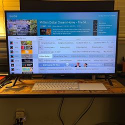 Samsung 32” 4K Smart TV (READ)