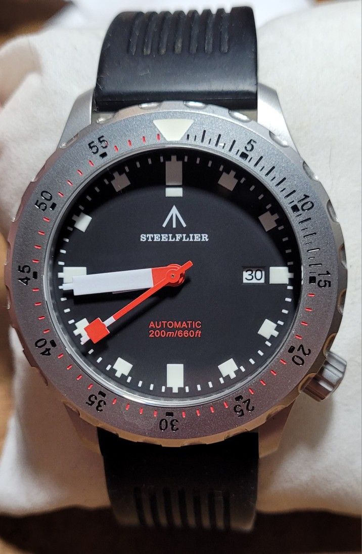 STEELFLIER Official SF752 Fashion Mechanical Wristwatch NH35 Movement Super BGW9