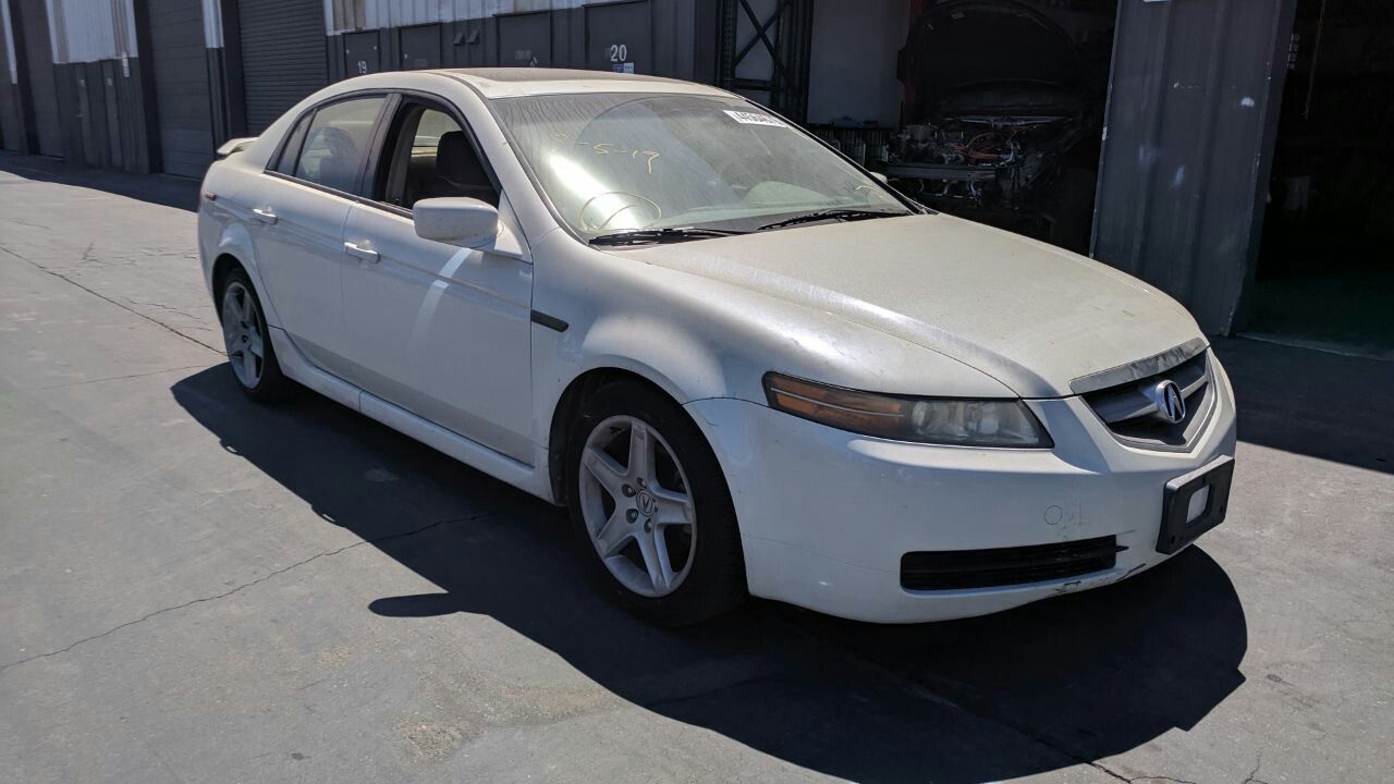 2005 Acura TL white parting out. Parts for 2004 2005 2006 2007 2008