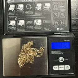 22" Curb Chain 14kyg