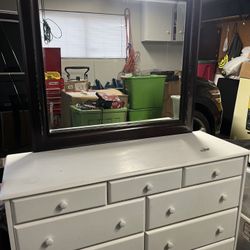 Dresser And Mirror