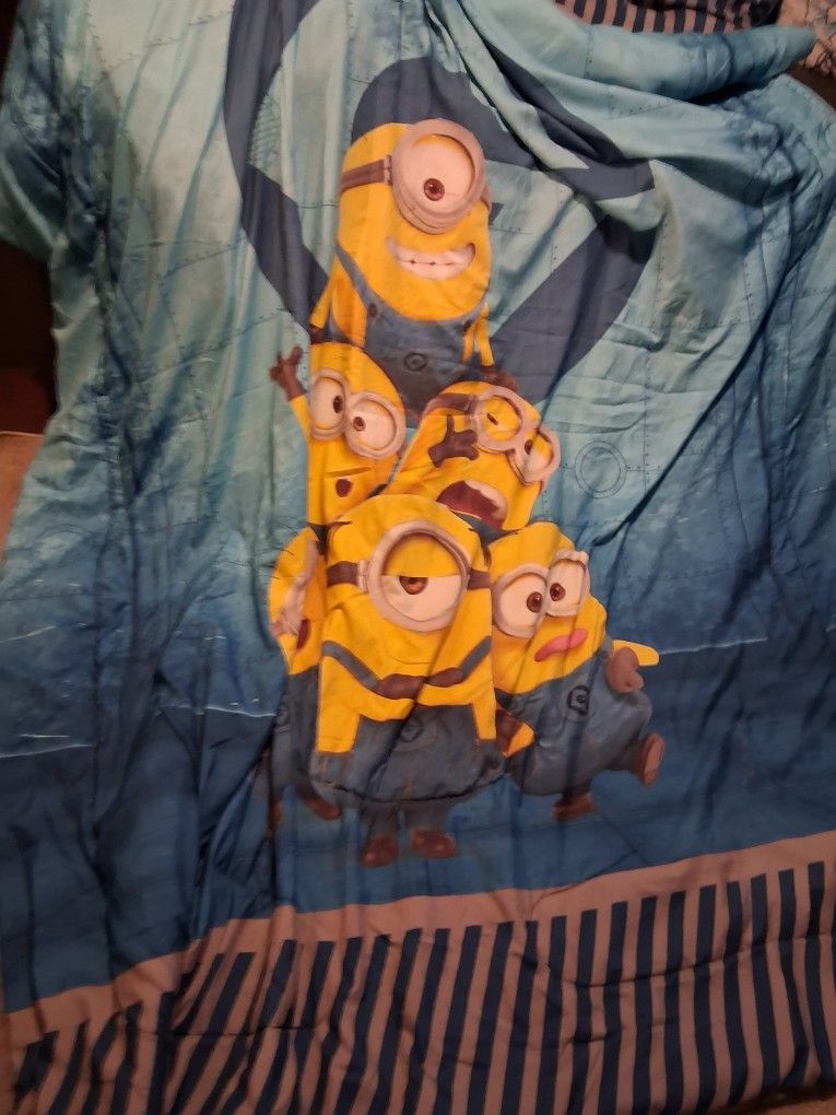 Minion Twin Bedding