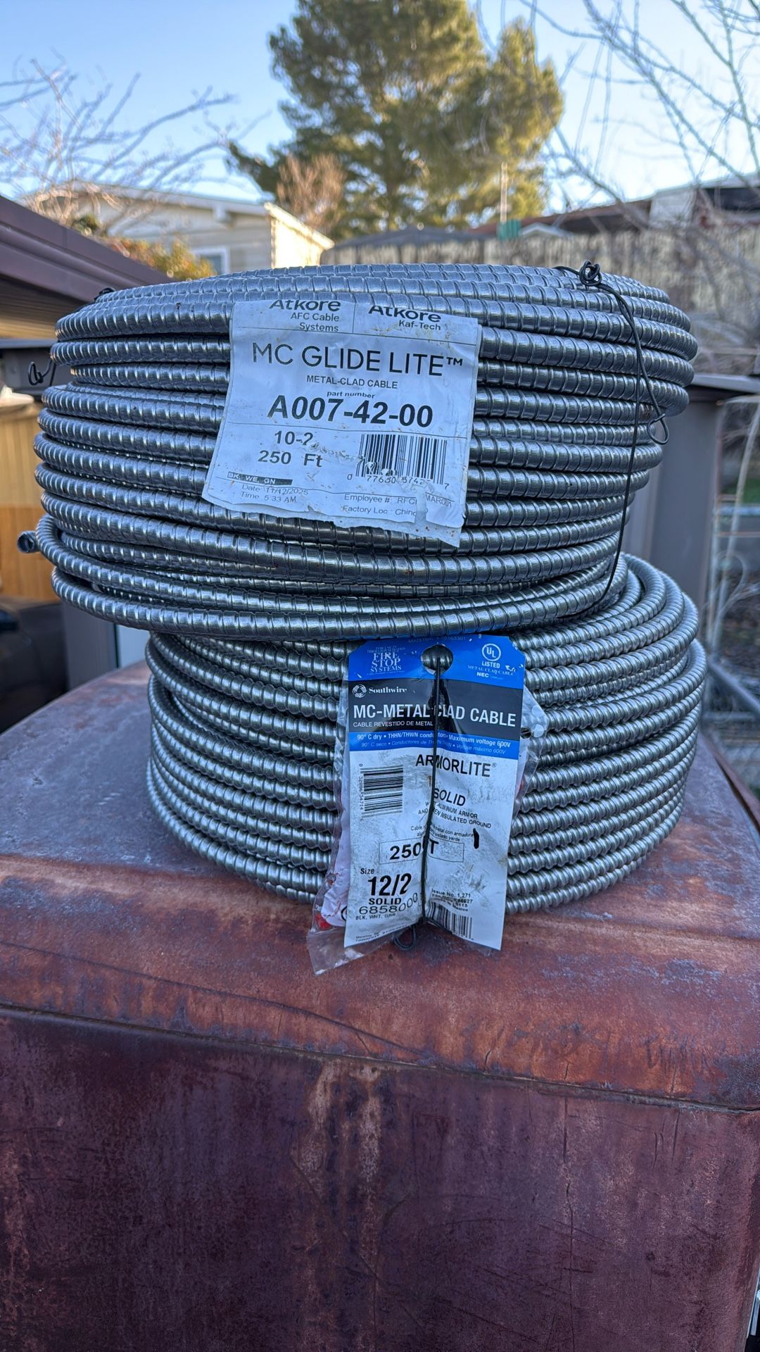 MC - Metal Clad Cable 12/2