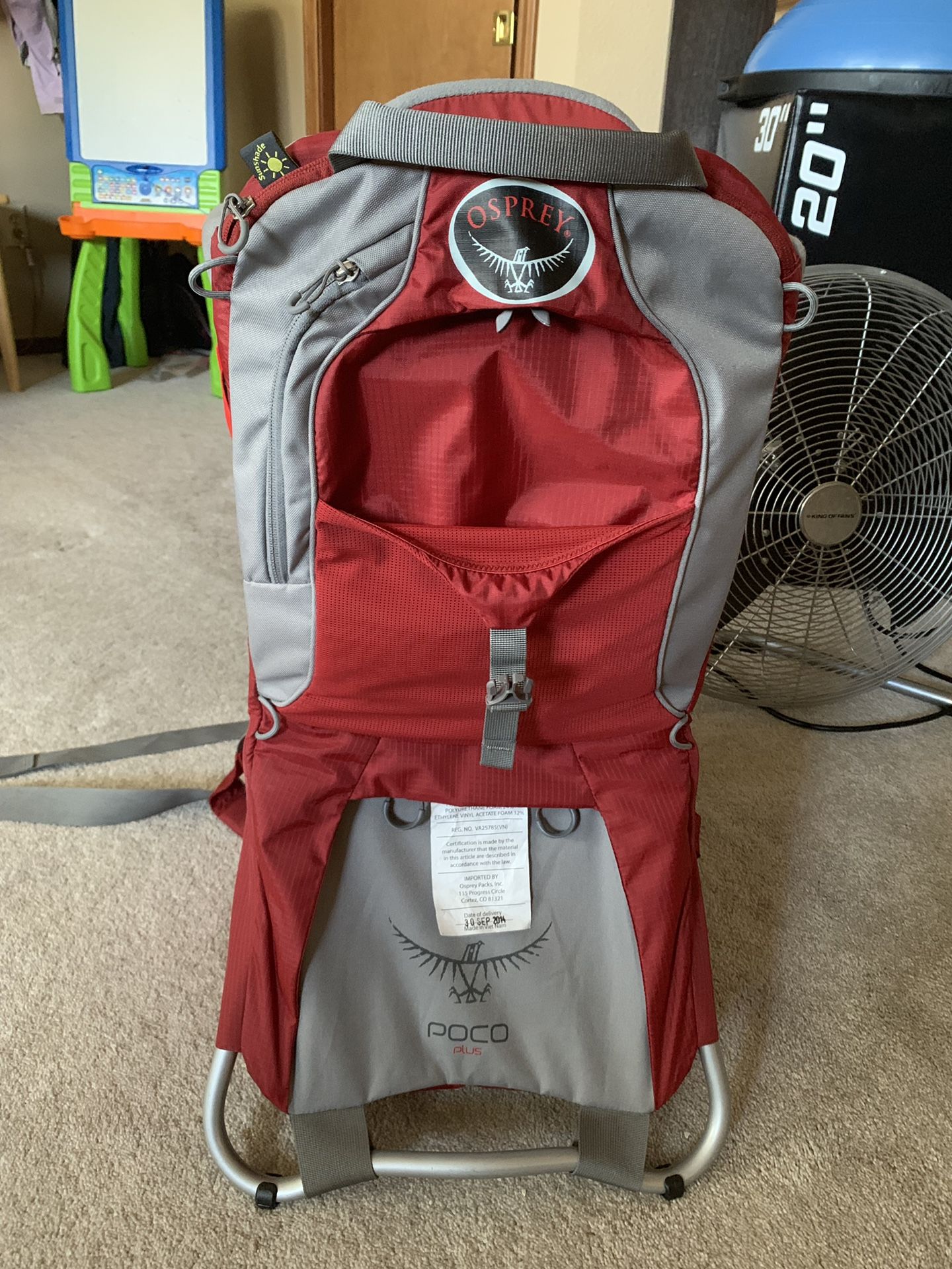 Osprey Poco Plus hiking backpack