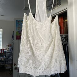 White Lace Top