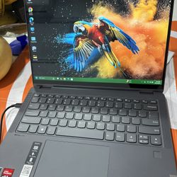 TOUCH SCREEN  LENOVO GAMING   Laptop with AMD Ryzen 7 5700U Processor and Radeon Graphics is a powerful and sleek gaming machine suitable for high-res