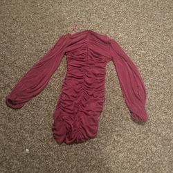 Beautiful Pink Filled Short Dress