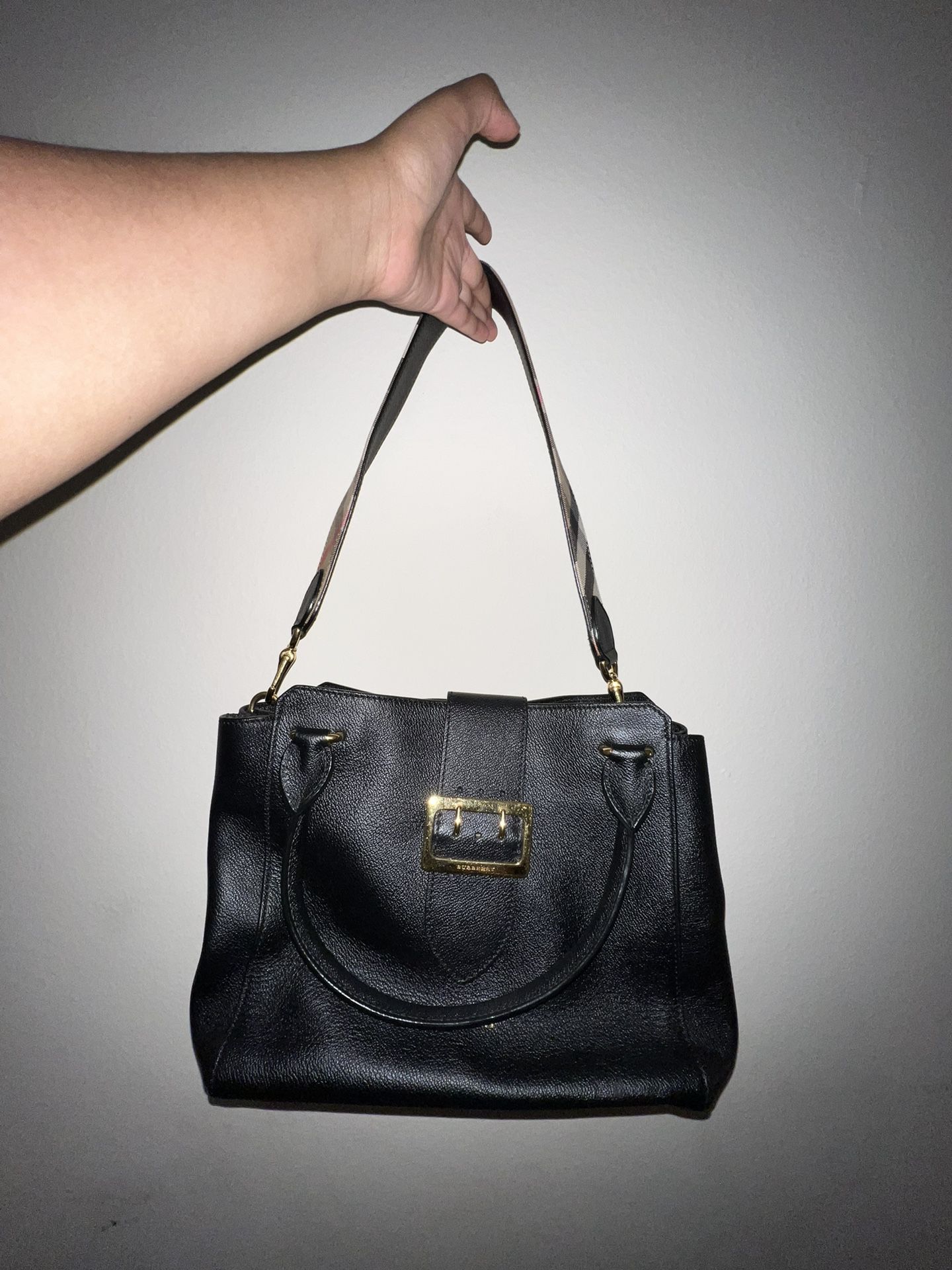 Burberry black handbag