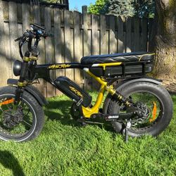 Ariel Rider  GRIZZLY Electric Bike Black And Gold
