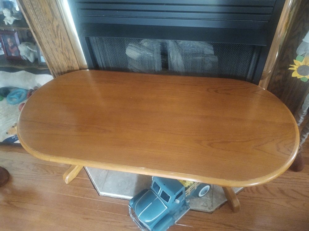 Solid Oak Coffee Table
