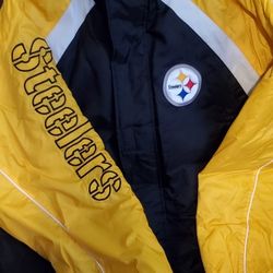 Pittsburgh Steelers Puffer Coat/Jacket Embroidered 