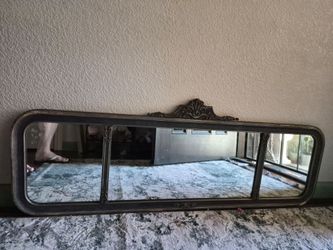 Antique etched Mirror