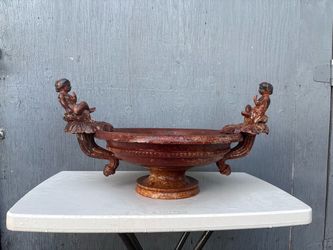 Huge Cast Iron Planter