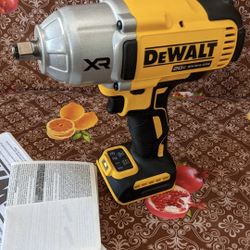        DEWALT 
20-VOLT MAX XR LITHIUM ION BRUSHLESS CORDLESS  1/2 IN. HIGH TORQUE IMPACT WRENCH  (TOOL-ONLY)
