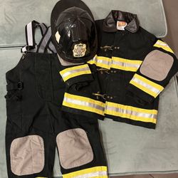 Kids Halloween Costume Fire Fighter 