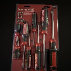 Craftsman Screwdriver Set Assorted 8 Piece