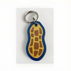 Coach Peanut Shaped keychain Bag charm 