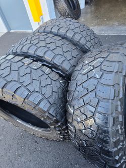 4 used tires Lt37x12.50r20 toyo RT trail Open Country $350.00 all 4