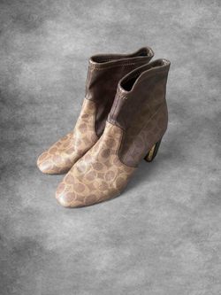 Coach Signature Ankle Boots with Heel 30 obo