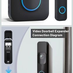 Bistee Wireless Doorbell Chime for Blink video Doorbell (1st gen)/(2nd gen) for Home - NEW