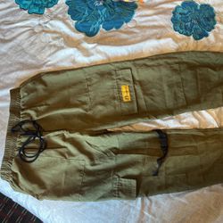 Shein Jogger Cargo Pants Women's Size L - Olive Green