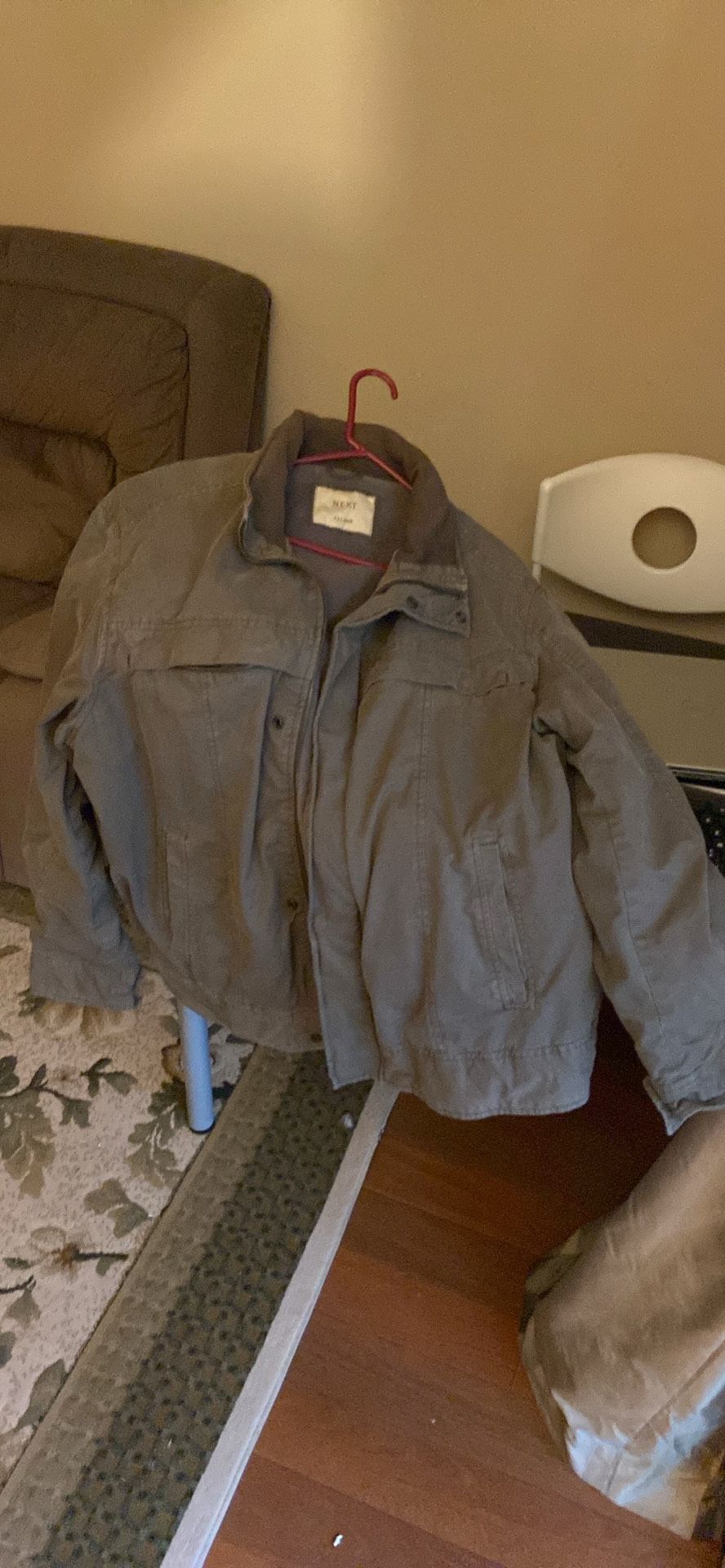 Green Men’s Winter Coat + 3 Ear Coverings