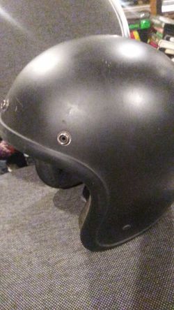 Faceless cruiser Motorcycle Helmet (large)