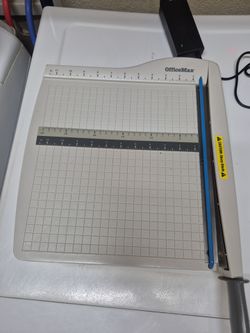 OfficeMax paper cutter, 12"