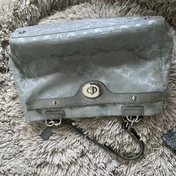 Grey COACH Bag