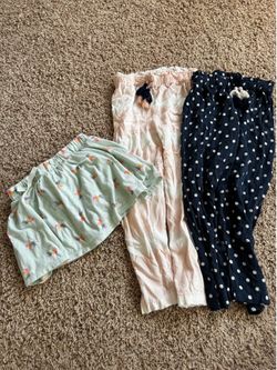 Kids girl pants skort skirt size 5/6 used $1 each