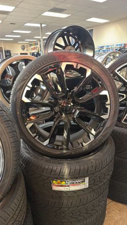 NEW 24” CHEVY REPLICA WHEELS/RIMS & TIRES 