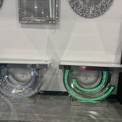 CONSOLE TABLE WITH LED LIGHTS