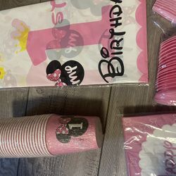 Minnie Mouse 1st B.d Decoration 