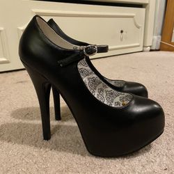Bordello Teeze Platform Heels