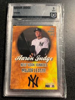 Aaron Judge 2015 Gold Rookie- Graded 9