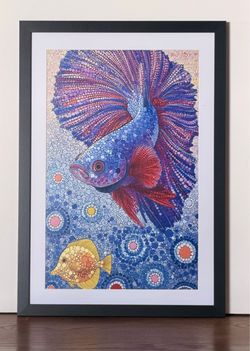 $39  14”x20”. BETTA FISH