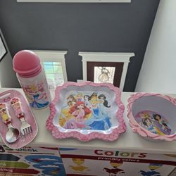 Disney Princess Plate Set $20
