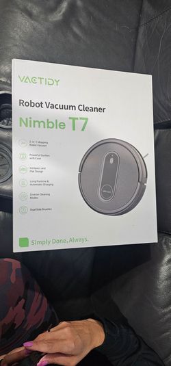 Vactidy Robot Vacumm Cleaner Nimble T7