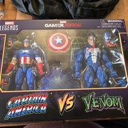 Marvel Legends Gamerverse Captain America Vs Venom