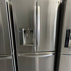 36” LG COUNTER DEPTH FRIDGE REFRIGERATOR NEVERA HELADERA FRIO REFRIGERADOR GOOD CONDITION DELIVERY 🚚 FREE WARRANTY 6 MONTHS