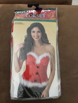 Red Santa Corset