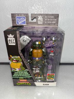 Tmnt Slash Teenage Mutant Ninja Turtles Action Figure Glow In The Dark BST AXN