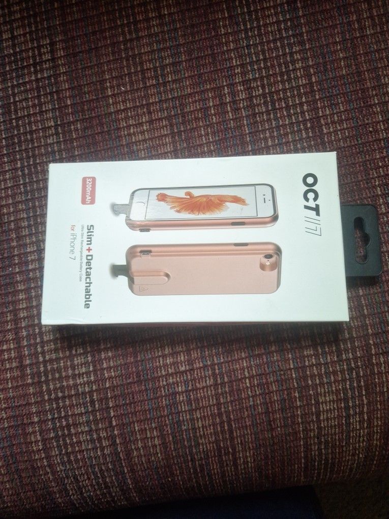 IPhone 7 Rechargeable Battery Case