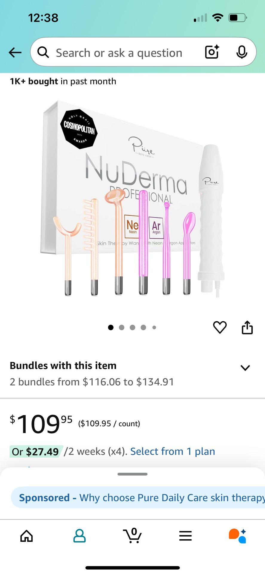 Pure High Frequency Therapy Wand