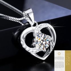 CERTIFIED Moissanite Necklace