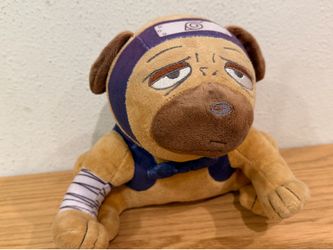 Vintage Naruto Dog Pakkun Plush