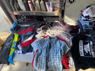 Used boys shirts sizes S/M/L $2 each